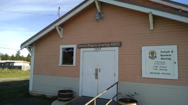 Dow's Prairie Grange No 505