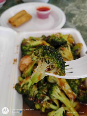 Broccoli plate