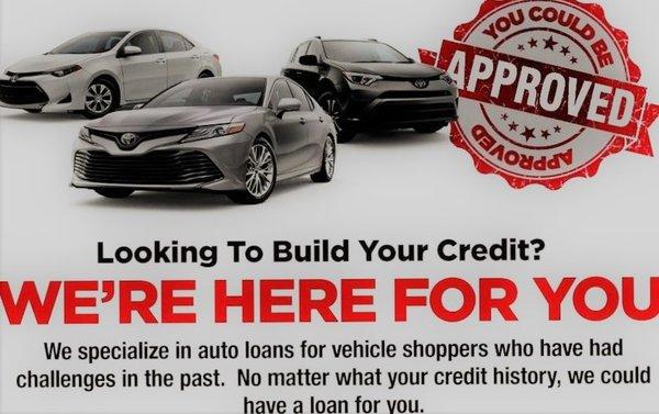 Looking to Build Your Credit?