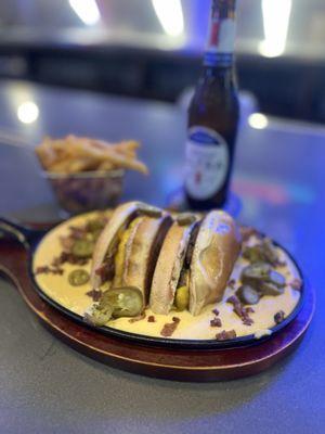 Volcano Deluxe Burger