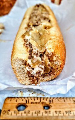 Cheesesteak. $17.81