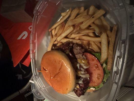 The jalapeño cake burger was great. The chef deserves a raise specifically the one working the night shift. 01/18