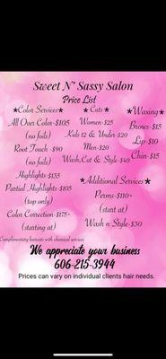 Sweet N Sassy Salon