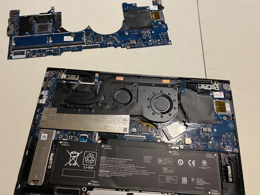 Laptop Motherboard Replacement