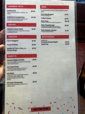 Joysticks Arcade and Eatery