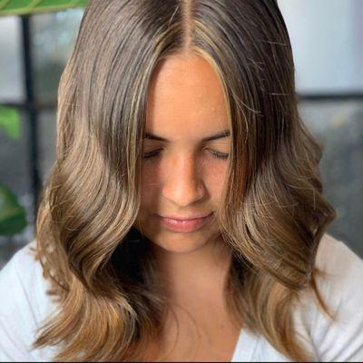 Foilayage & Haircut by Michael Bonacci