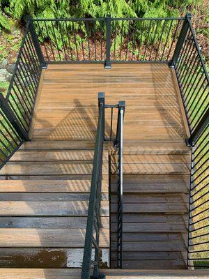 Northwest Ramp Rail and Door