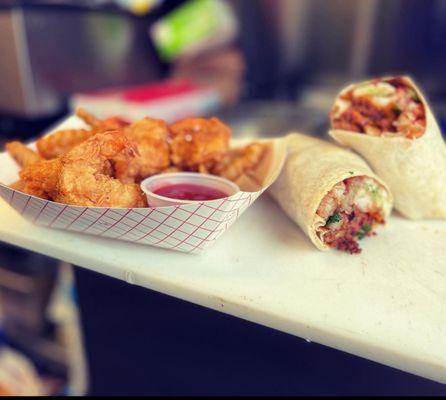 Royal Cameron and La Llorona Cali burrito