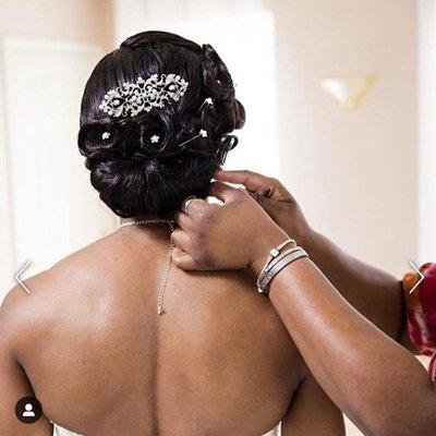Bridal hair