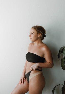 Get a golden glow in seconds with a flawless spray tan!