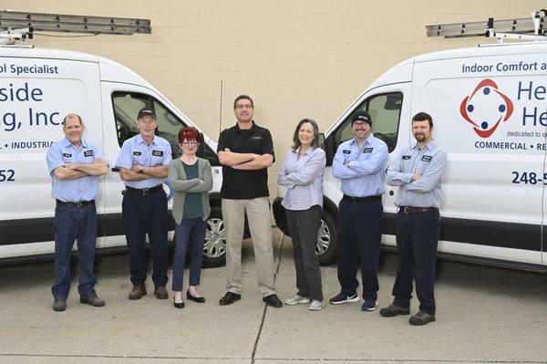 Ready to help with all of your heating and cooling needs