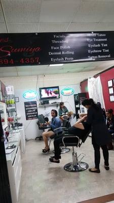 Beauty Services on first floor of flea market