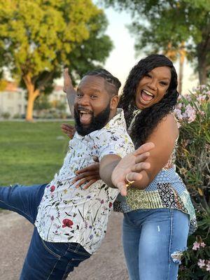 Meet the owners Carlos and Quinta