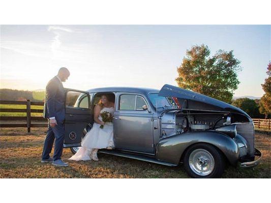 St Petersburg Florida Antique Reception Limousine