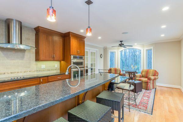 Gorgeous custom kitchen