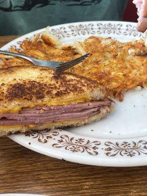 Grilled Ham and Cheese