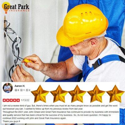 Business Liability Insurance & Great Park Insurance