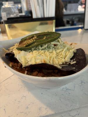 Vegetarian Huevos Rancheros