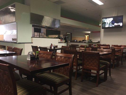 It was super quite...