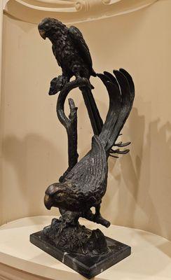 Bronze "Birds in a tree" recently sold
