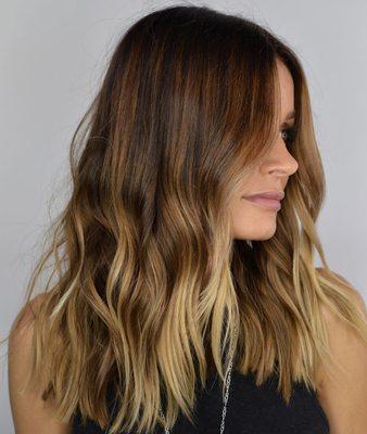 Balayage (Bah - Lay - Ahj)