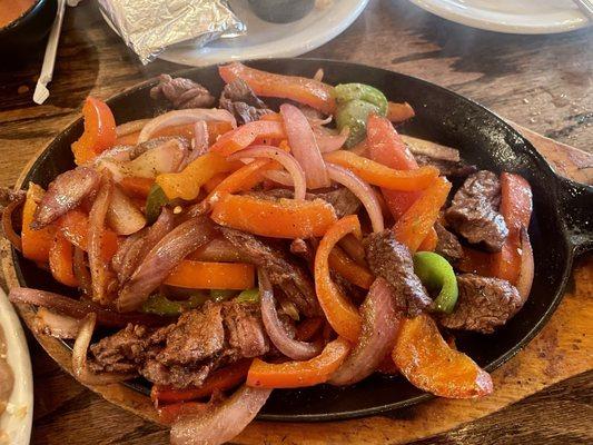 Steak Fajitas