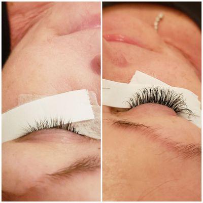 Eyelash extensions