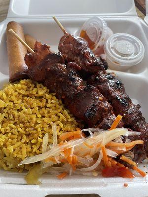 Chefs bbq plate ($10)