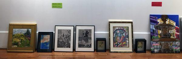 HOLIDAY SALE!  ALL ART ON THE FLOOR MARKED 50% OFF!