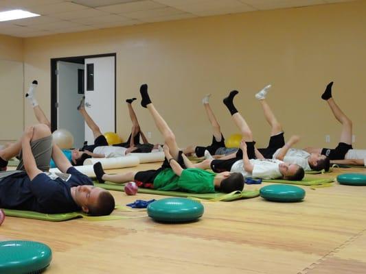 Youth to the Core - Pilates for kids