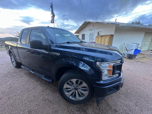 Our Ford F150 pickup