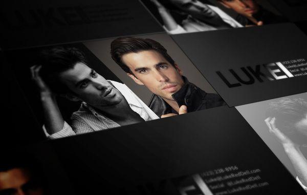 Designed and Printed Luke RedDell's Business Cards