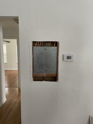 Circuit breaker fixed & upgraded.