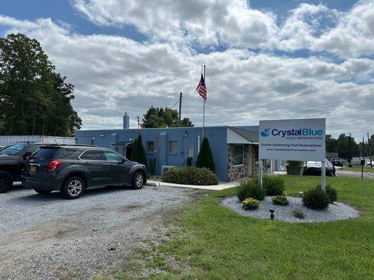 Crystal Blue Pool Renovation