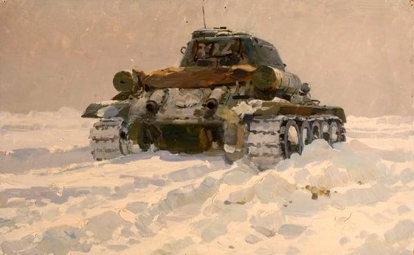 "Tank In Motion", Poiter Maltsev