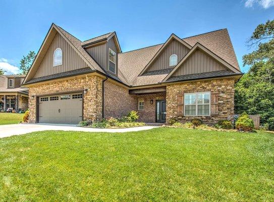 The Langston - Two story home from the Tennessee collection.