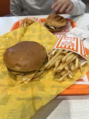 #2 Double Meat Whataburger Whatameal