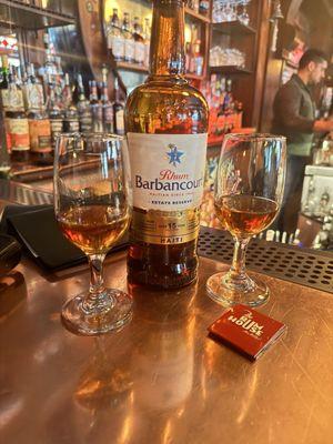 If Haitian rum is on the menu, I'm getting it!