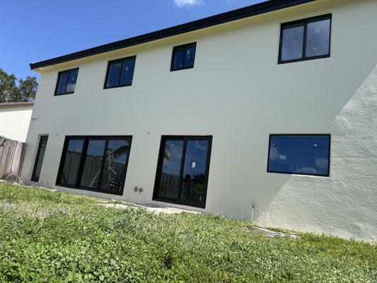 Rivera Door window And Blinds