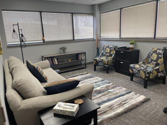 Therapy office at Omni Mental Health in St Paul.