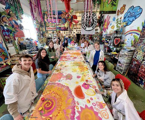 Group painting project