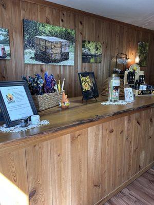 Assorted items, Ear Candles, Pollen, Beeswax wrap, Skin and Hair Care