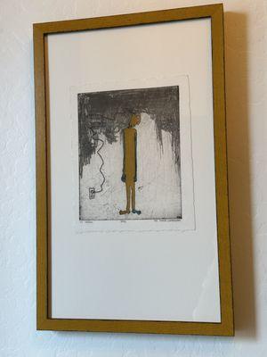 Intaglio etching called Plug