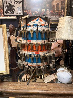 Key carousel - I believe this was priced at $300