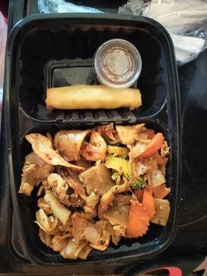 Pad See You with chicken.