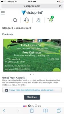 Lawn season is now here!!!! No time to care for your lawn? No worries!!! We are CJ's Lawn care an affordable lawn care company.
