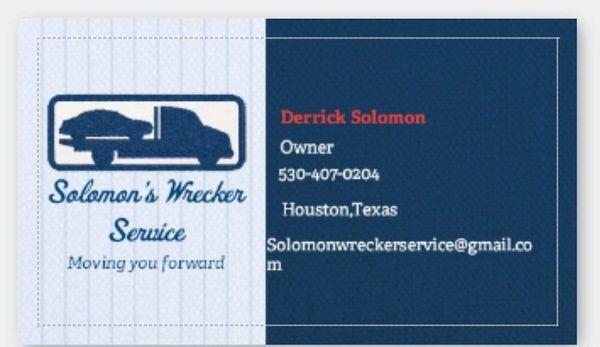 Solomon’s Wrecker Service