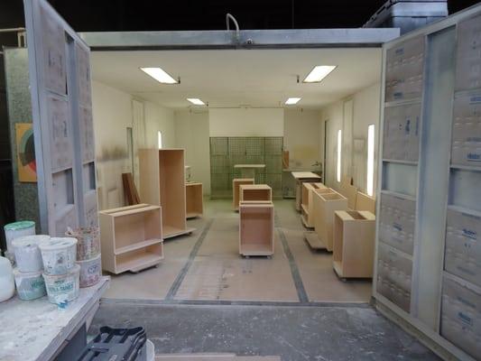 Spray booth #1