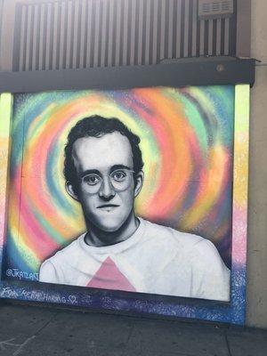 New York artist Keith Haring