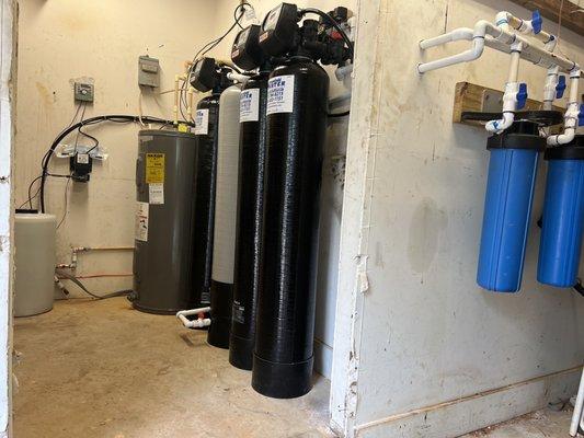 Home water filtration system